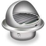 Ventilation grille, grille d'a�ration en acier inoxydable 304, ronde grille ventilation hotte, grilles ...