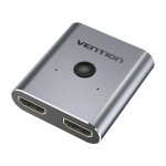Vention commutateur hdmi 4k@60hz, aluminium 2. 0 commutateur hdmi bidirectionnel 2 entres vers 1 sortie ...