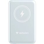Verbatim - charge 'n' go magnetic wireless powerbank (batterie supplmentaire) 10000 mah fast charge, ...