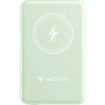 Verbatim - charge 'n' go magnetic wireless powerbank (batterie supplmentaire) 5000 mah fast charge, ...
