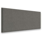 Vercart lot de 1 panneaux muraux rembourr�s autocollants en lin - t�te de lit 3d insonoris�e avec mousse ...