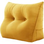 Vercart coussin de lecture, oreiller traversin soutien dorsal, triangulaire coussin à coins, gros coussin ... Vercart coussin de lecture, oreiller traversin soutien dorsal, triangulaire coussin à coins, gros coussin ...