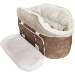 Sige de voiture pour chien portable, sige de chien rembourr pais, sige amovible pour animaux de ...