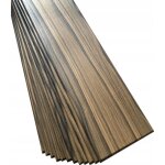 Verdico panneaux plafonniers p - 12 effet bois noyer 100�16, 7 cm ? dalles d�coratives l�g�res en polystyr�ne, ...