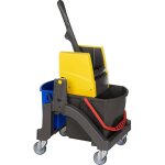 Vermop - chariot de nettoyage aquva, sans timon, avec 1 seau de Vermop - chariot de nettoyage aquva, sans timon, avec 1 seau de