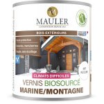 Vernis bois ext�rieur uv & intemp�ries - 1l mat incolore - ecolabel - vernis biosourc� marine montagne ...