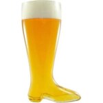 Verre � bi�re - botte xxl - 2l - transparent - compatible lave - vaisselle
