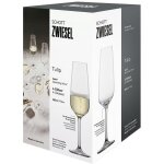 Verre � champagne tulip lot de 4 en cristal