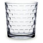 Verre d'eau paquet carr� 6 - 26 cl
