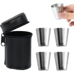 Verre � shot en acier inoxydable, tasses � liqueur en acier inoxydable, verre � liqueur en acier inoxydable, ...