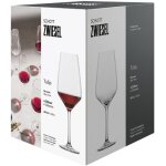 Verre  vin rouge tulip, lot de 4 en cristal
