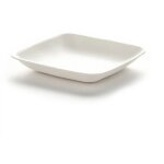 Verrines carres en pulpe de canne 65x65x11mm - pack de 50 biodgradables - rsistantes aux aliments ...