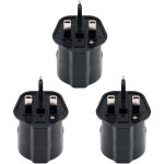 Memkey - eu vers uk / hk / singapour / uae / ksa adaptateur avec fusible 13a et obturateur de scurit, ...