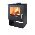 Po�le � bois 7, 5 kw pour 100 - 120 m� ? rendement 80, 2 % ? �missions co 0, 0858 % ? temp�rature fum�es ...