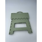 Venteo - vert 31. 5 x 25. 5 x 22 cm marche pied pliant - r�siste jusqu'� 150kg de charge