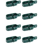 Aiperq - vert kit de 8 tendeurs de fil plastifié pour clôture, maille, séchoir à linge, en métal pour ... Aiperq - vert kit de 8 tendeurs de fil plastifié pour clôture, maille, séchoir à linge, en métal pour ...