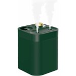 Vert mini batterie portative humidificateur d'air, 28db silencieux, double buse pulvrisation, 5 modes ...