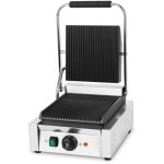 Vertes - gril de contact, plaques en fonte rainure, 1800w gastronomie multigrill pour panini, galette, ...