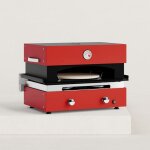 Verycook - four  pizza pour plancha gaz crative 2 feux