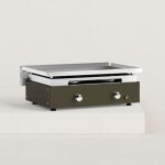 Plancha gaz crative 2 feux inox