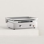 Plancha gaz crative 2 feux inox