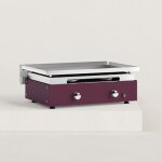 Plancha gaz crative 2 feux inox