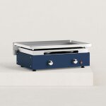 Plancha gaz crative 2 feux inox