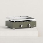 Verycook - plancha gaz simplicity 2 feux inox Verycook - plancha gaz simplicity 2 feux inox