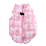 Veste pour animaux de compagnie, gilet en coton avec nud papillon, vêtements chauds coupe - vent d'hiver ... Veste pour animaux de compagnie, gilet en coton avec nud papillon, vêtements chauds coupe - vent d'hiver ...