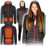 Veste chauffante homme et femme, matelassée, noire, usb, pêche, printemps, xl Veste chauffante homme et femme, matelassée, noire, usb, pêche, printemps, xl