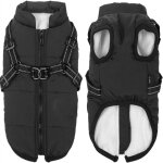 Veste d?hiver pour chien chaude et confortable, gilet matelass�, taille xl