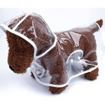 Veste imperm�able pour chiens, manteau imperm�able pour chien avec capuche, ajustable pour chiens de ...
