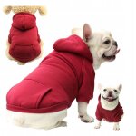 V�tements pour chien, gilet, veste, sweat - shirt avec capuche isol�e, taille s