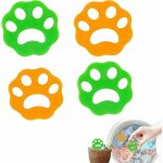 V�tements �pilateur pour machine � laver, 4 pet fourrure catcher r�utilisables �pilateurs � poils d'animaux ...