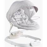 Vevor balancelle transat bebe 3 vitesses 3 positions de siege panneau tactile imd telecommande bluetooth ...