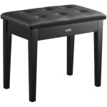Vevor banc de piano 560x350x485 mm tabouret de piano avec coussin rembourre haute densite, banquette ... Vevor banc de piano 560x350x485 mm tabouret de piano avec coussin rembourre haute densite, banquette ...