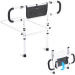 Vevor barriere de lit pour adultes personnes �gees pliable 180� rail de lit deassistance protection laterale ...