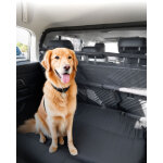 Vevor barriere de separation de voiture pour animal universelle 117 cm de large, filet pare - chien pour ...