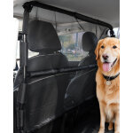 Vevor barriere de separation de voiture pour animal universelle 141, 5 cm de large, filet pare - chien ...