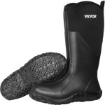 Vevor bottes en caoutchouc pour hommes, bottes de pluie antiderapantes impermeables, chaussures de boue ...