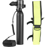 Vevor bouteille de plongee portable de 0, 5 l, bouteille deoxygene, pour respiration 5 - 10 minutes, ...