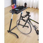 Vevor bureau de velo deentrainement mobile, table de velo pour entrainement pliable avec roues verrouillables, ...