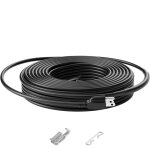 Vevor cable chauffant tuyaux autoregulant antigel 15 m 16 w / m, ruban chauffant pour conquerir lhiver, ... Vevor cable chauffant tuyaux autoregulant antigel 15 m 16 w / m, ruban chauffant pour conquerir lhiver, ...