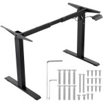 Mophorn - vevor cadre de bureau debout, hauteur reglable 70 - 117 cm, pieds de bureau deordinateur electrique, ...