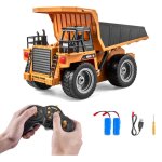 Vevor camion a benne basculante telecommande, 9 canaux, camion - benne rc 1:18, jouet vehicule de construction ... Vevor camion a benne basculante telecommande, 9 canaux, camion - benne rc 1:18, jouet vehicule de construction ...