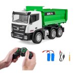 Vevor camion a benne basculante telecommande, 9 canaux, camion - benne rc echelle 1:18, jouet vehicule ...