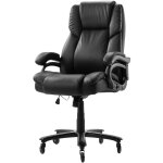 Vevor chaise de bureau avec support lombaire a commande par bouton, fauteuil de direction ergonomique, ... Vevor chaise de bureau avec support lombaire a commande par bouton, fauteuil de direction ergonomique, ...