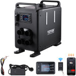 Vevor ? chauffage diesel 8 kw ? r�chauffeur d'air 12 / 24 v ? alarme co int�gr�e ? contr�le bluetooth ...