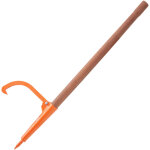 Vevor cric a buches 1180 mm, leve - buches a manche en bois de 45, 7 cm, leve - tronc dearbre robuste ...