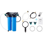 Vevor demineralisateur pour lavage de voiture sans tache, systeme deeau deionisee avec compteur tds integre, ...